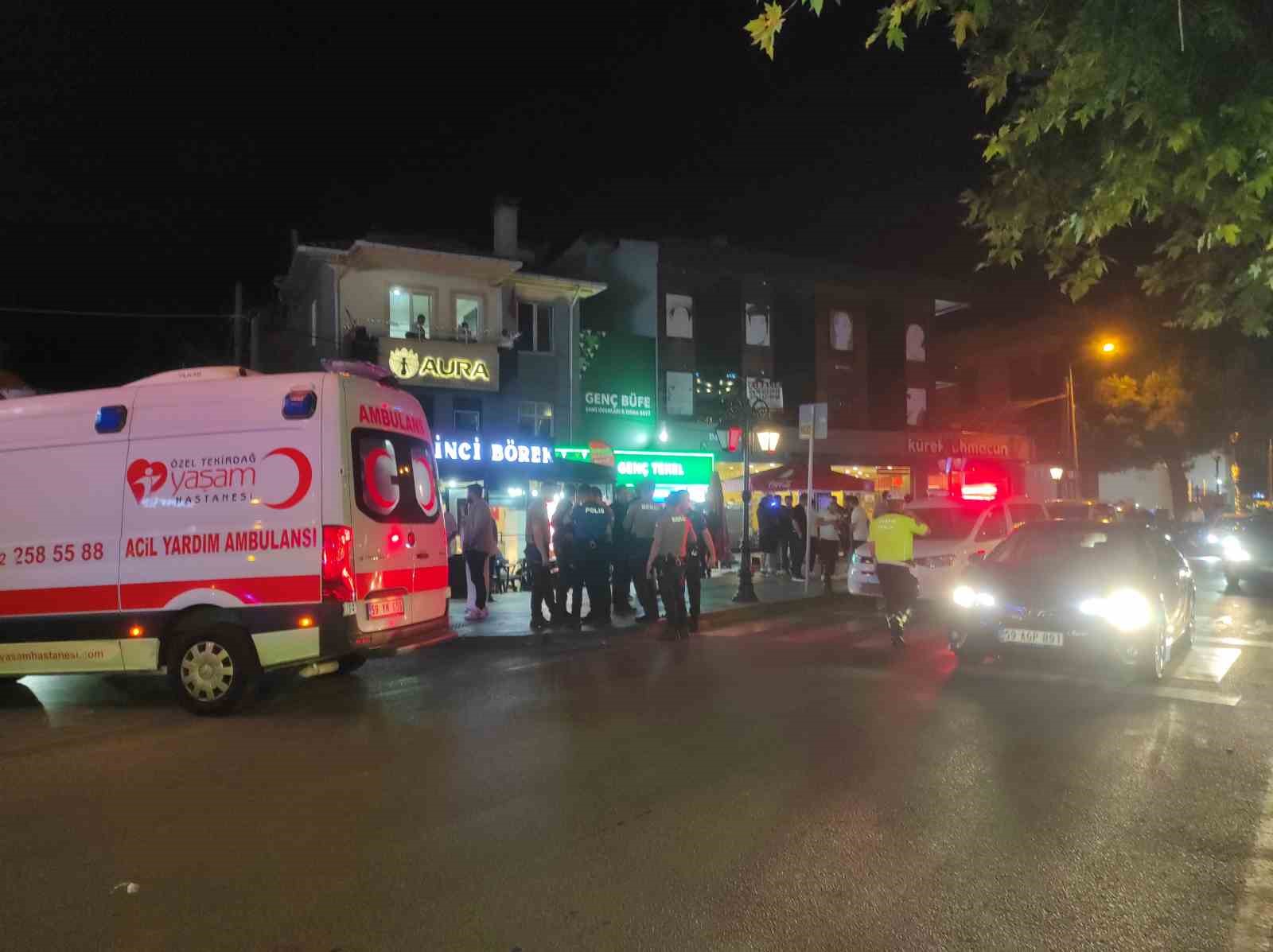 Tekirdağ’da bıçaklı kavga: 2 yaralı 