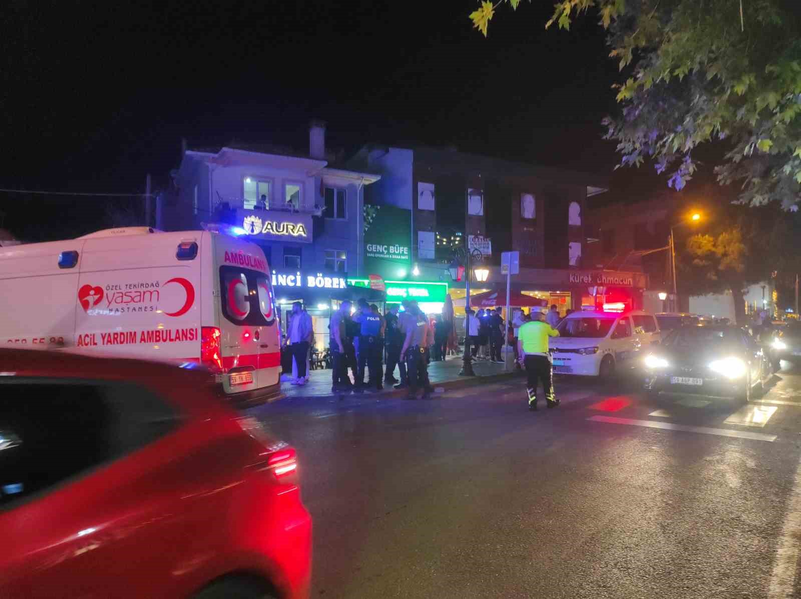 Tekirdağ’da bıçaklı kavga: 2 yaralı 