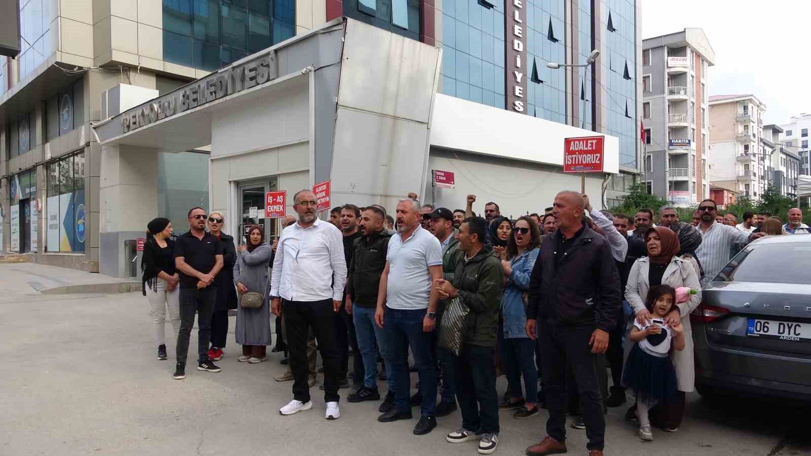 Van’da işten çıkarılan işçiler: 