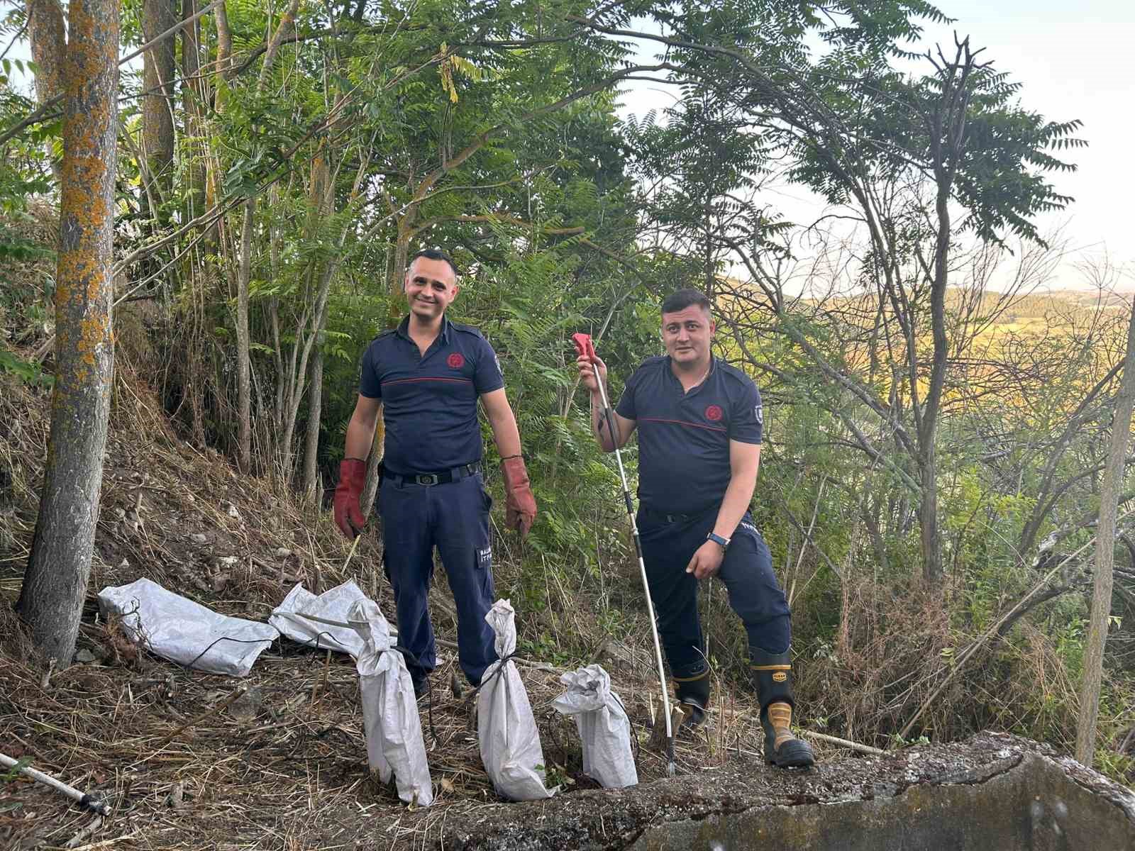 Bayramda engerek mesaisi 