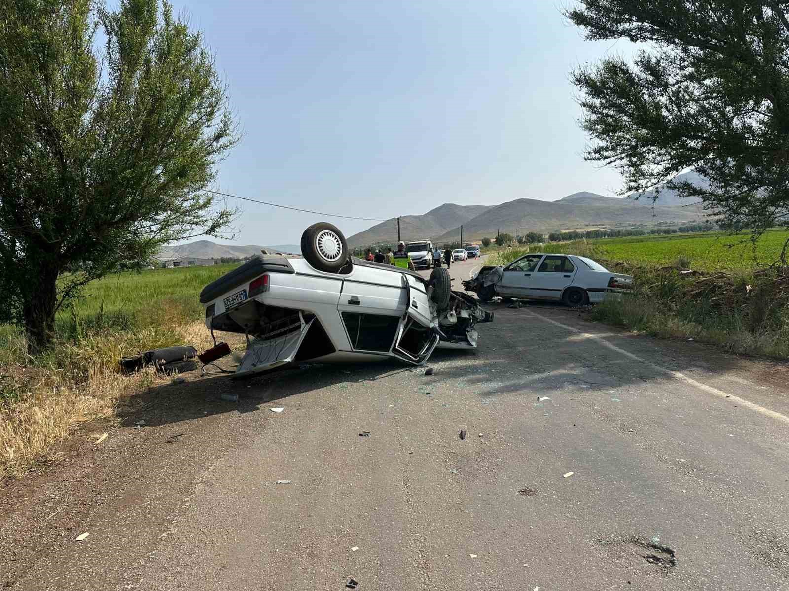 Elbistan’da trafik kazası: 2 yaralı