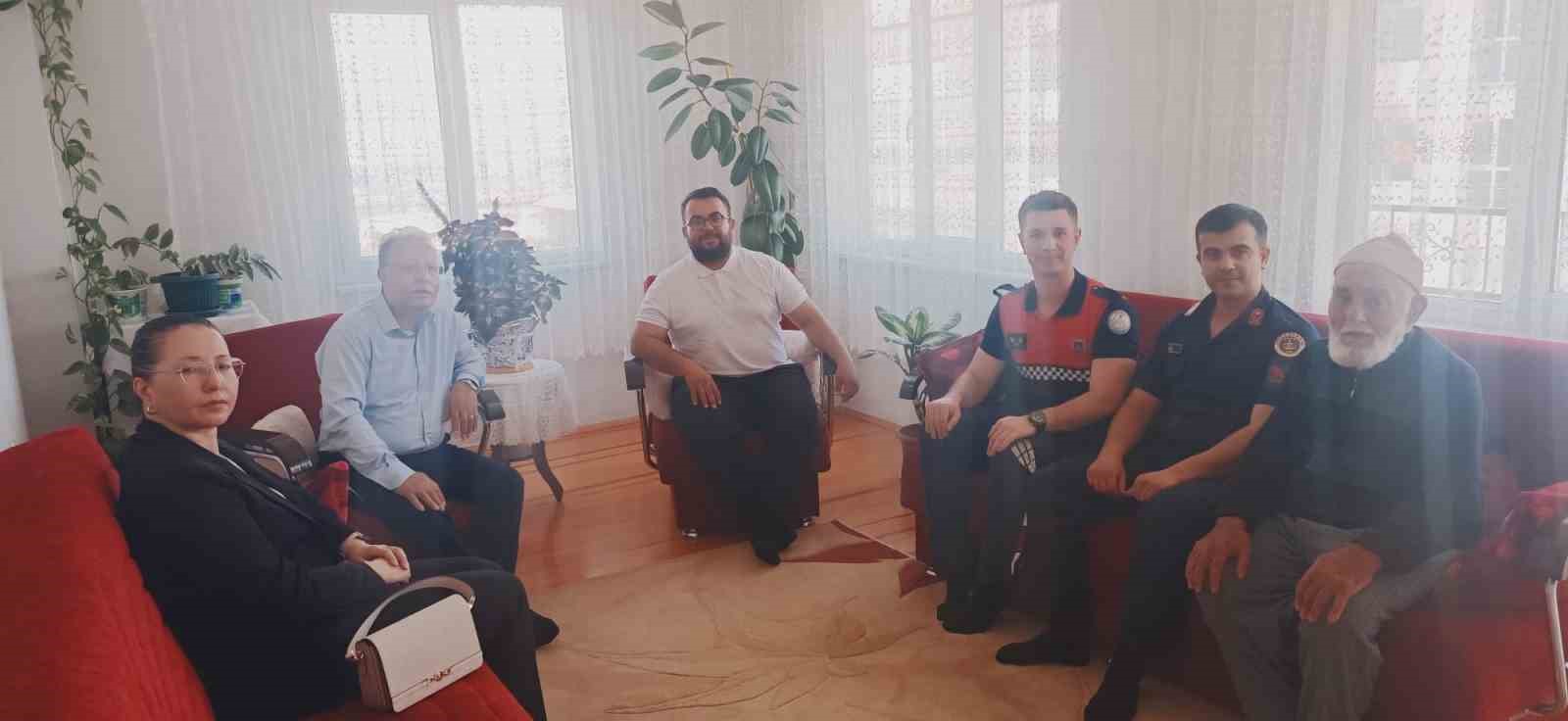 Kurban Bayramı’nda şehit aileleri unutulmadı 