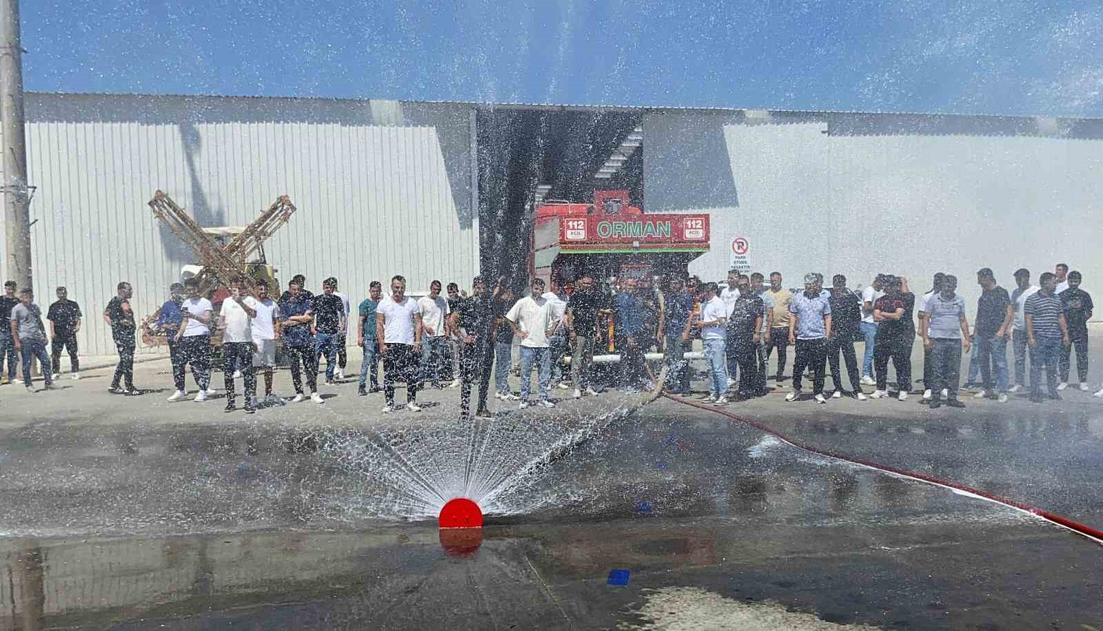 Aydın’da orman yangını ile mücadelede görev alacak personele eğitim verildi 