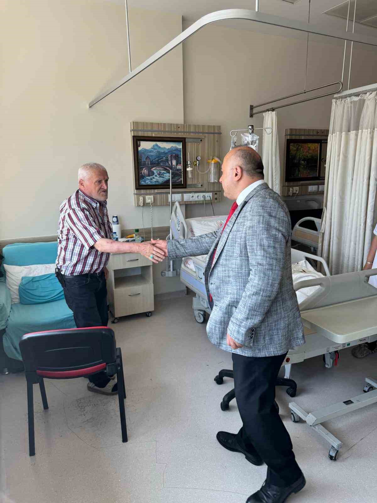 Karabük’te tedavi gören hastalar unutulmadı 