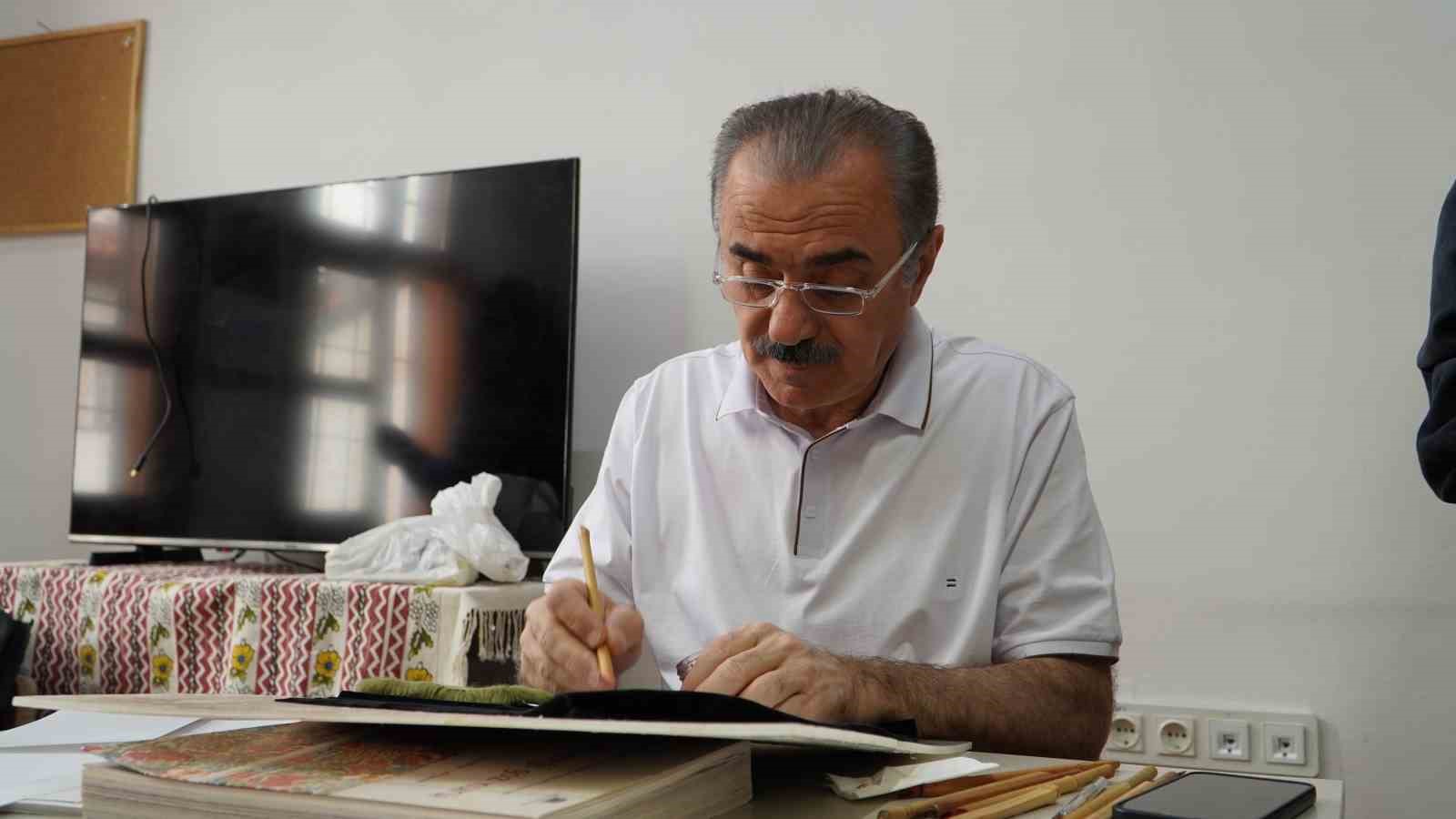 Tokat’ta kalem işi projesiyle kültürel miras geleceğe taşınıyor 