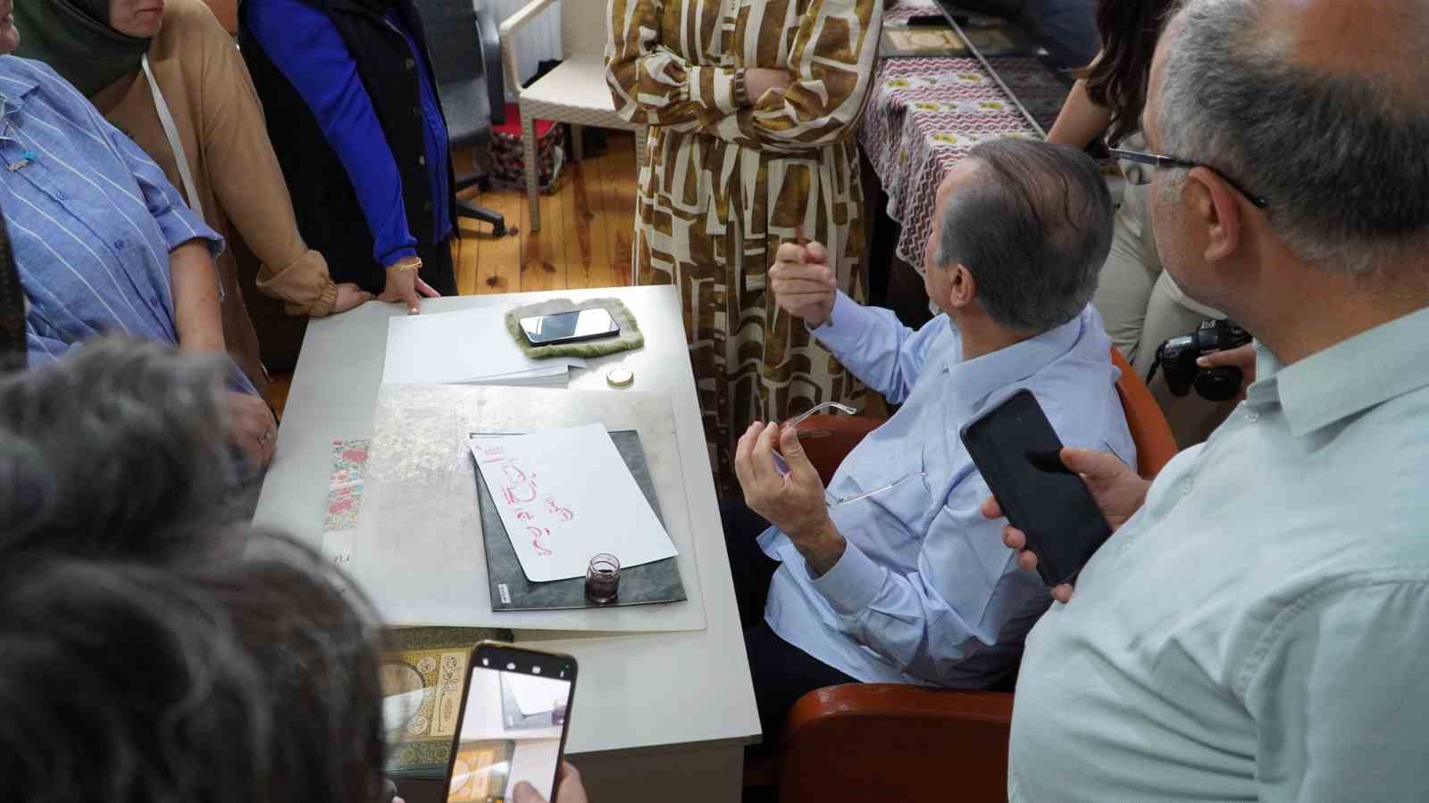 Tokat’ta kalem işi projesiyle kültürel miras geleceğe taşınıyor 