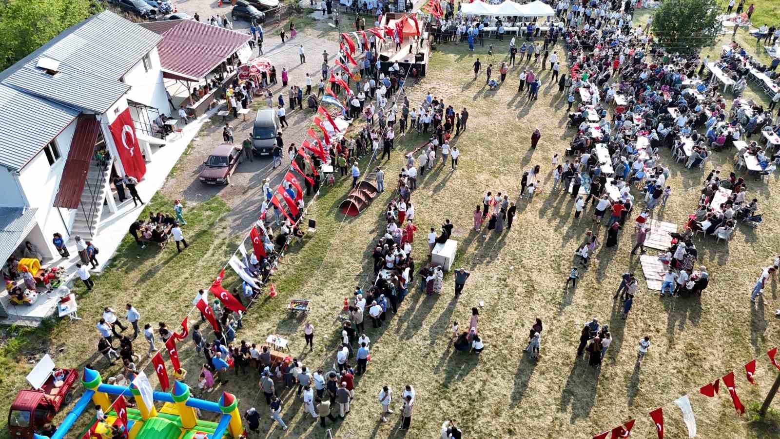 İstanbul’un stresini bayramda köylerinde böyle attılar 