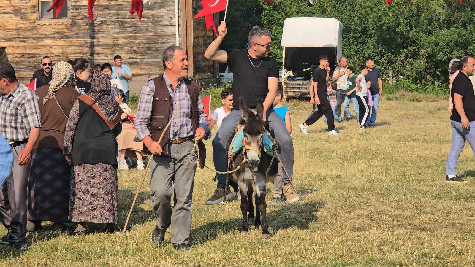 İstanbul’un stresini bayramda köylerinde böyle attılar 