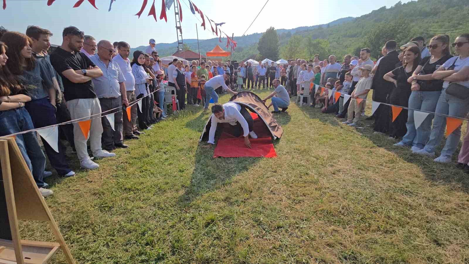 İstanbul’un stresini bayramda köylerinde böyle attılar 