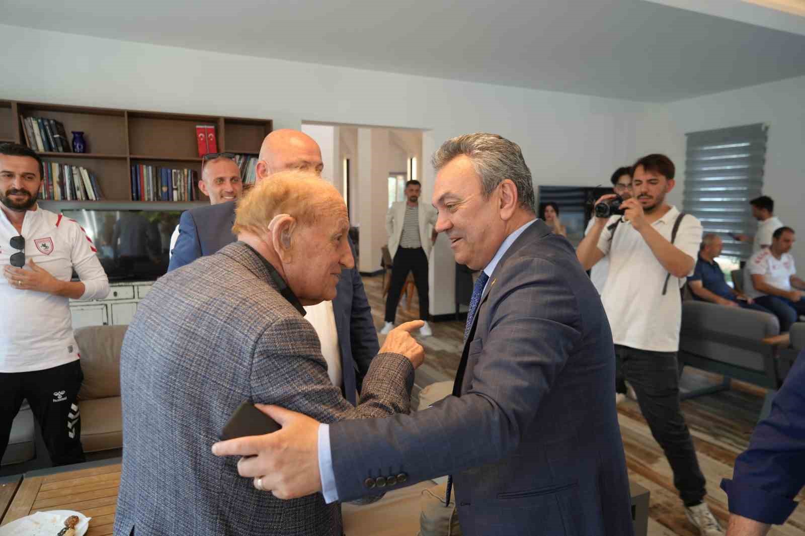 Samsunspor bayramlaştı 