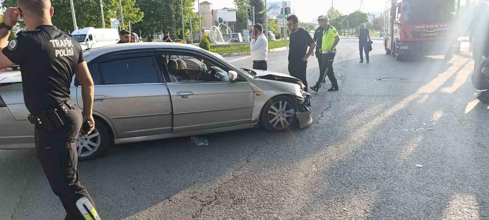 Elazığ’da trafik kazası: 2 yaralı 