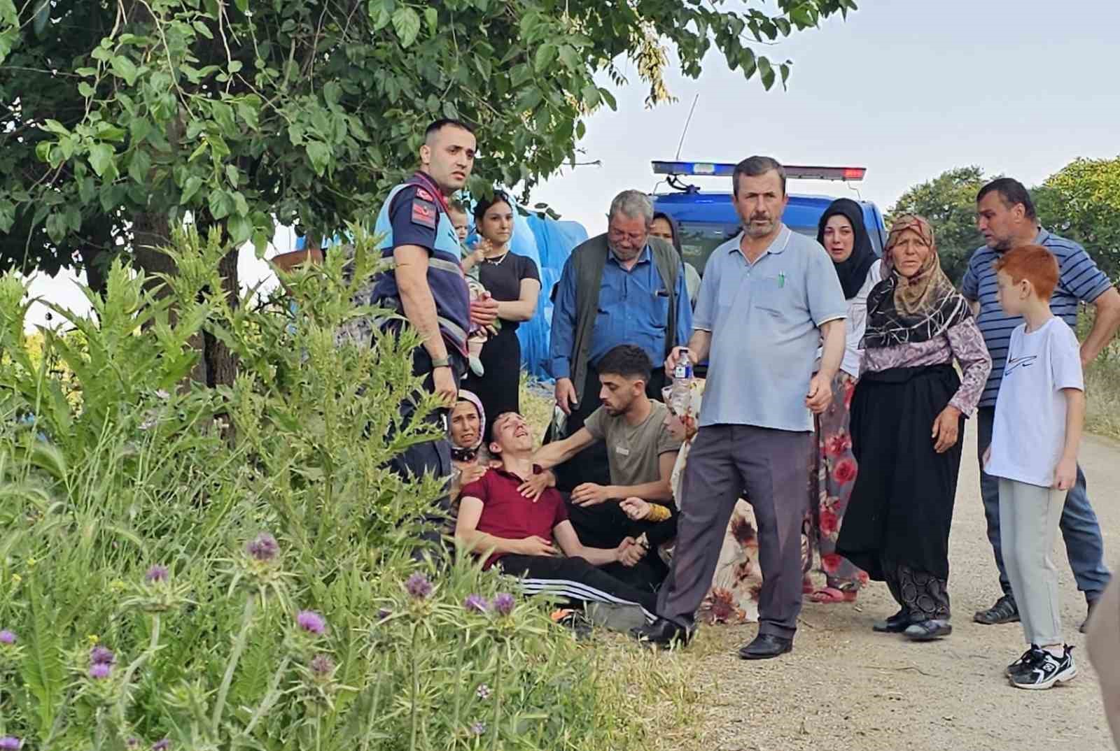Römorkun altında kalan çocuk yaralandı 
