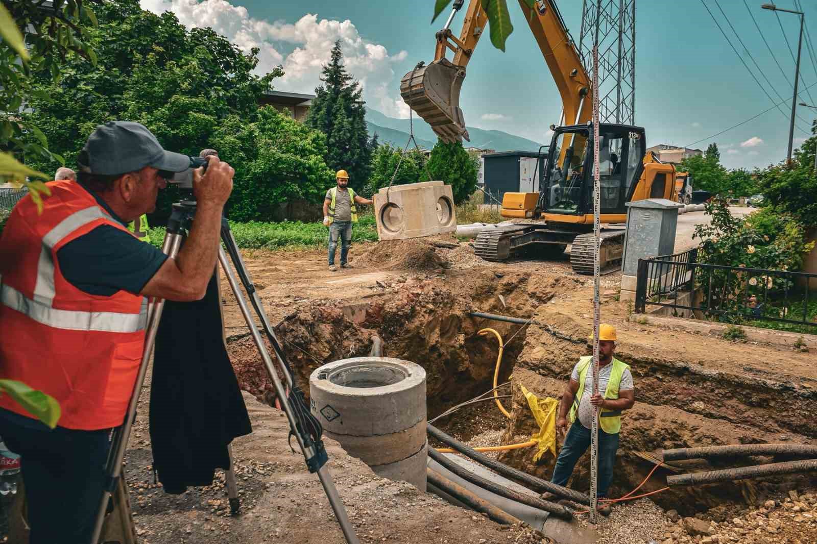Ovaakça ve İsabey’in altyapısı güçleniyor 