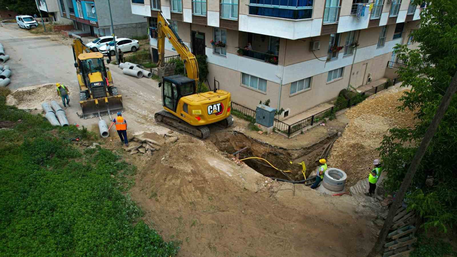 Ovaakça ve İsabey’in altyapısı güçleniyor 