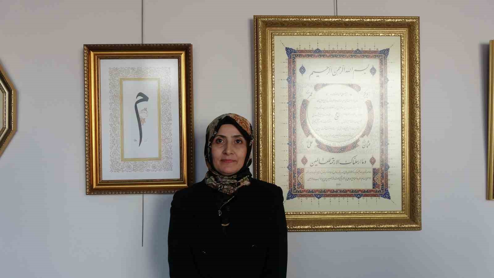 Hayali olan sergiyi 49 yaşında açtı 