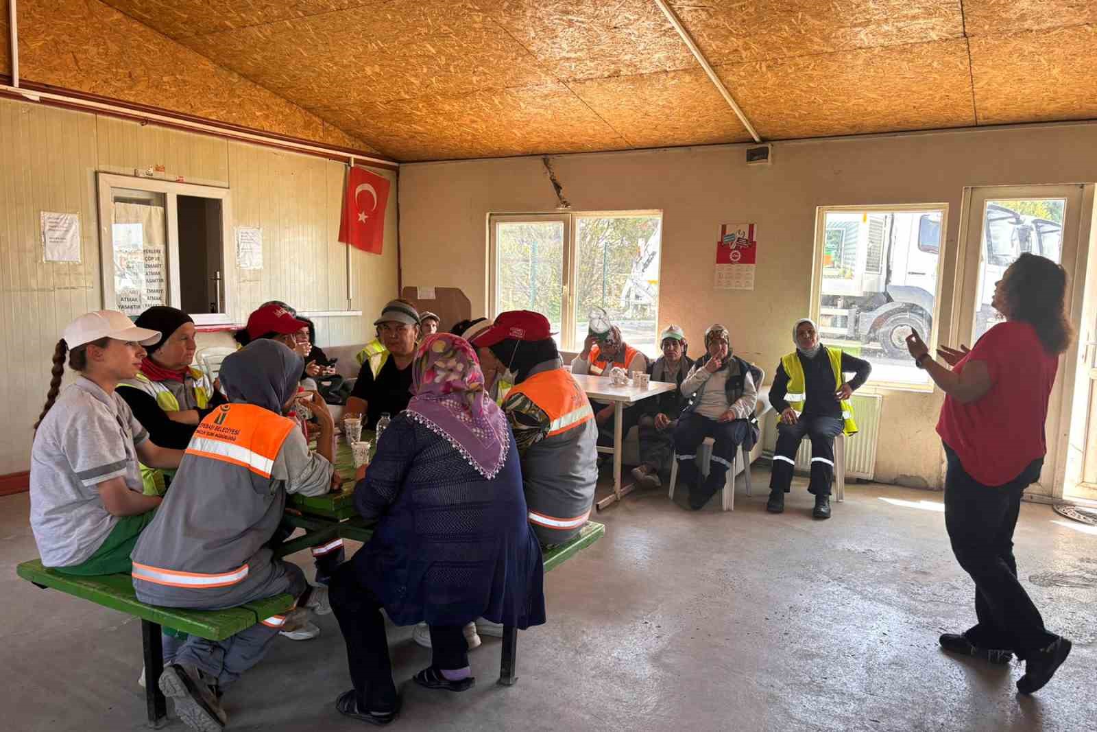 Kadınlara sağlık konusunda eğitim verildi 