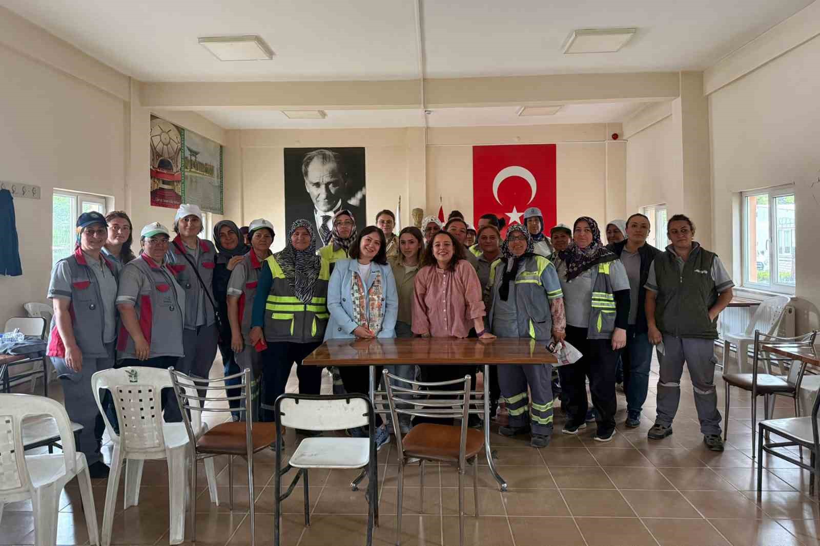 Kadınlara sağlık konusunda eğitim verildi 