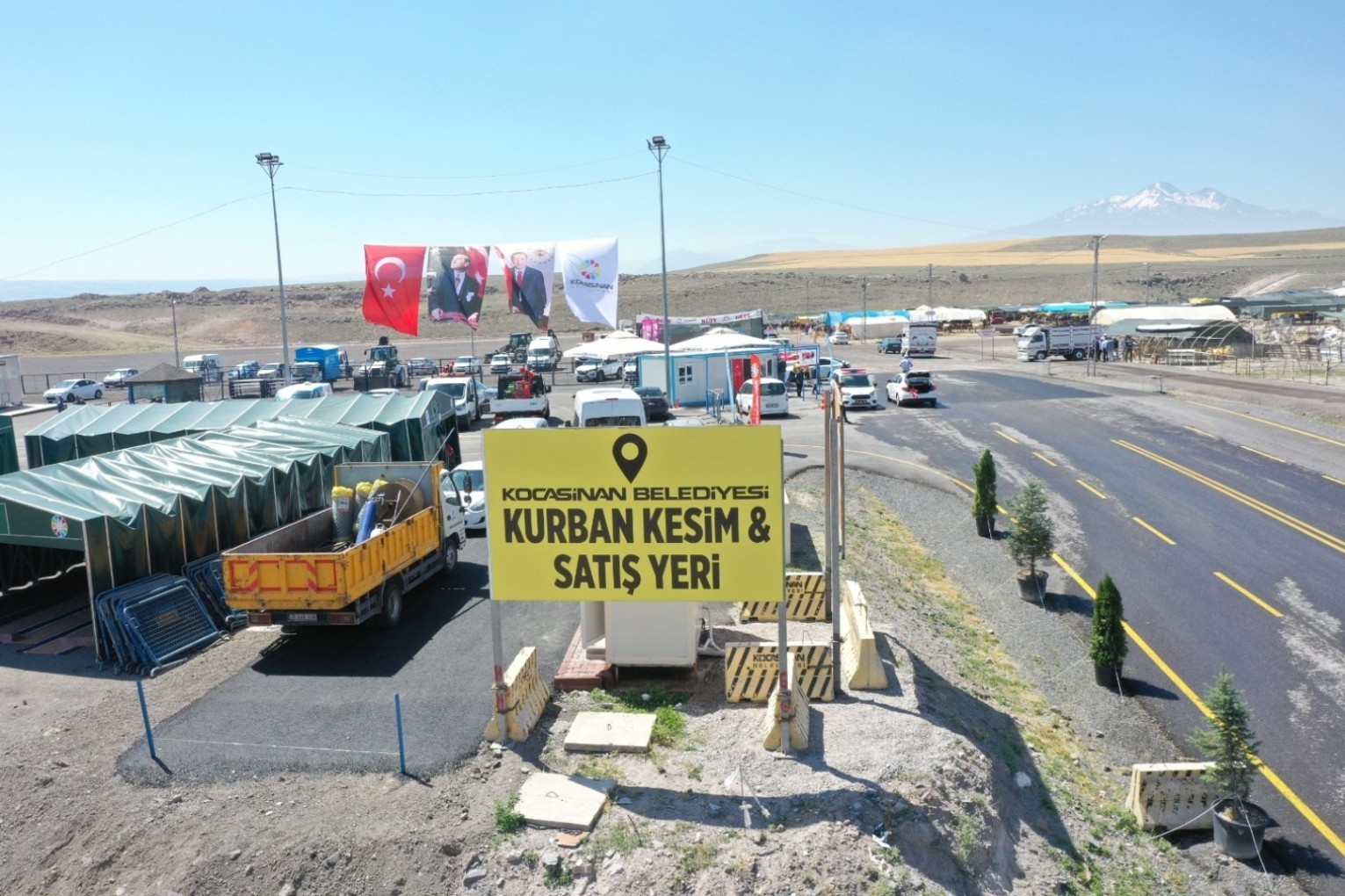 Kocasinan Belediyesi’nin kurban kesim yerleri tam not aldı 
