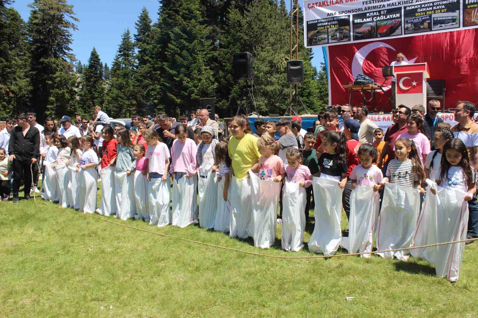 Türkeli’de bayram coşkusu yaylada yaşandı 