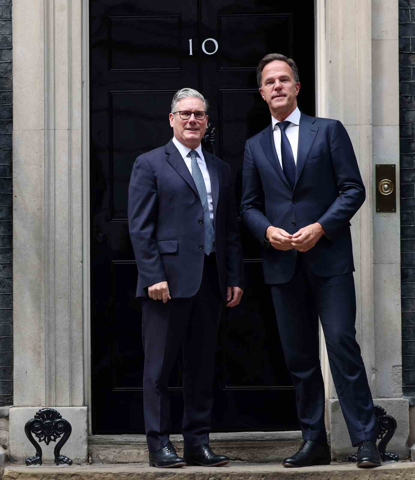 NATO Genel Sekreteri Rutte ile İngiltere Başbakanı Starmer bir araya geldi 