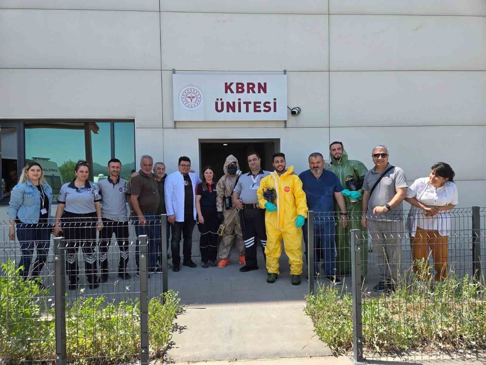Yalova Eğitim ve Araştırma’da gerçeğini aratmayan tatbikat 