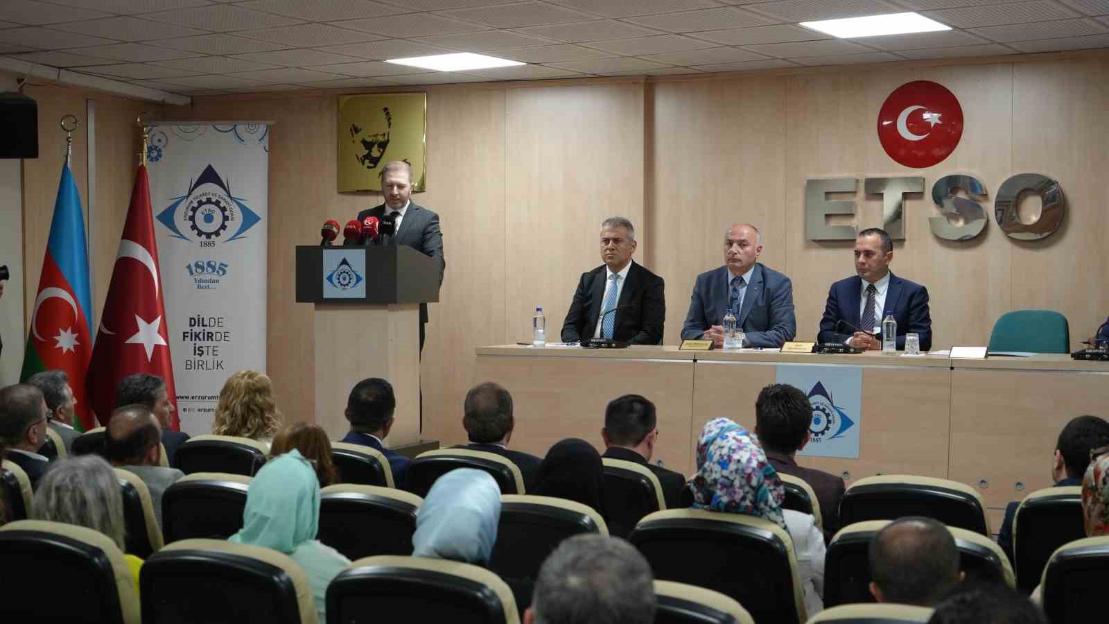 Türkiye-Azerbaycan iş dünyası Erzurum’da buluştu 
