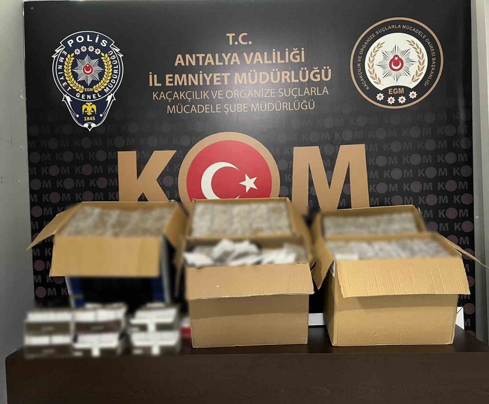 Antalya’da 1 haftada 8 şüpheliye adli işlem yapıldı 2 firari yakalandı 