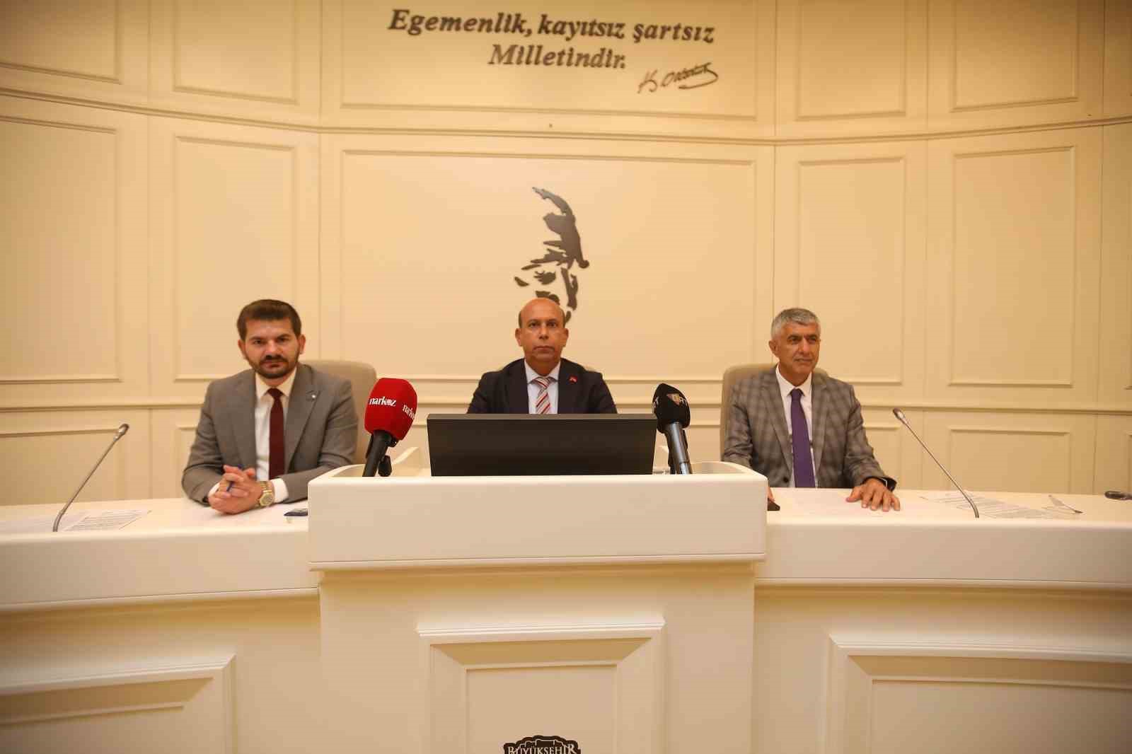 Gaziantep Büyükşehir Belediye Meclisi toplandı 