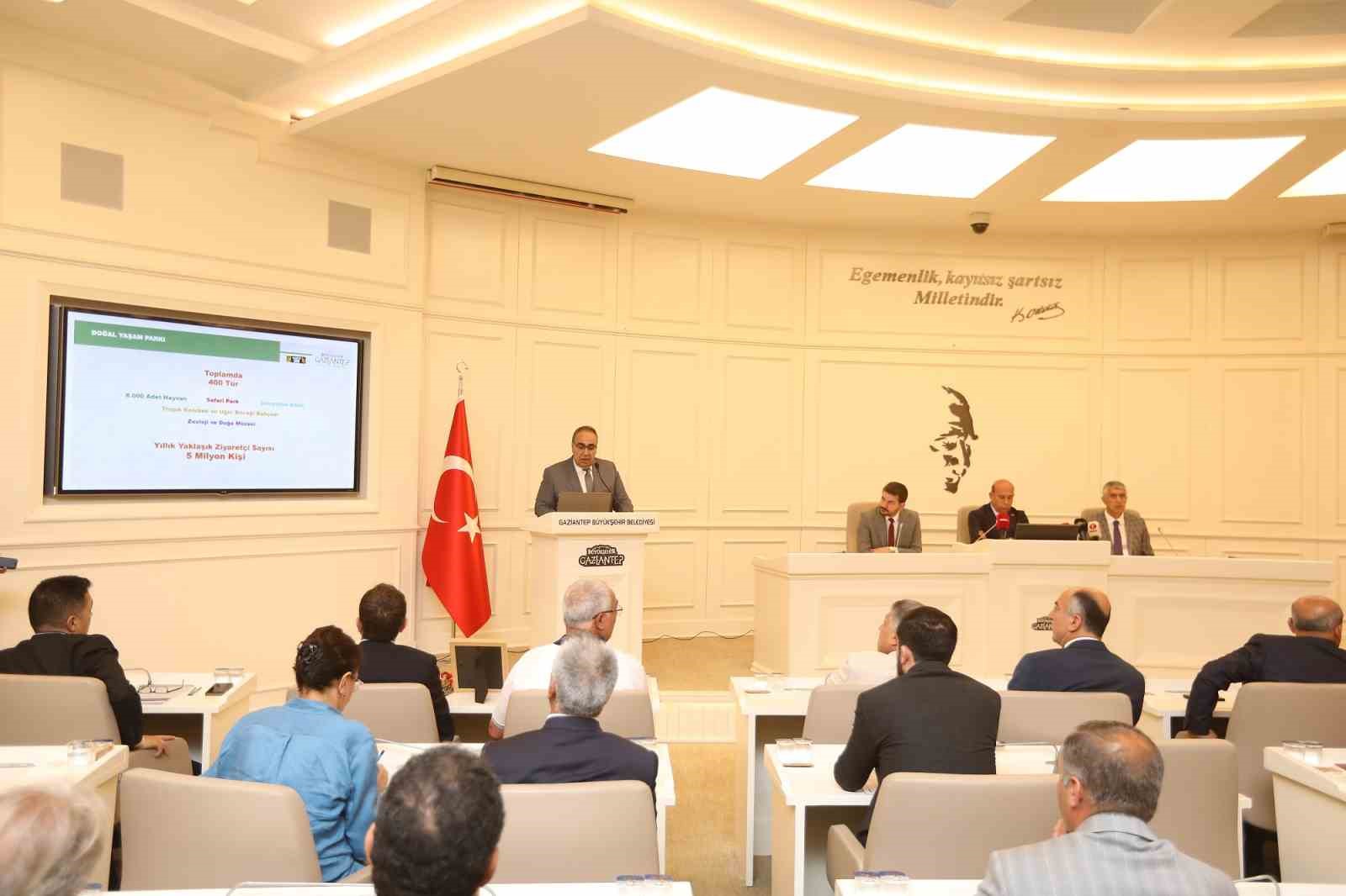 Gaziantep Büyükşehir Belediye Meclisi toplandı 