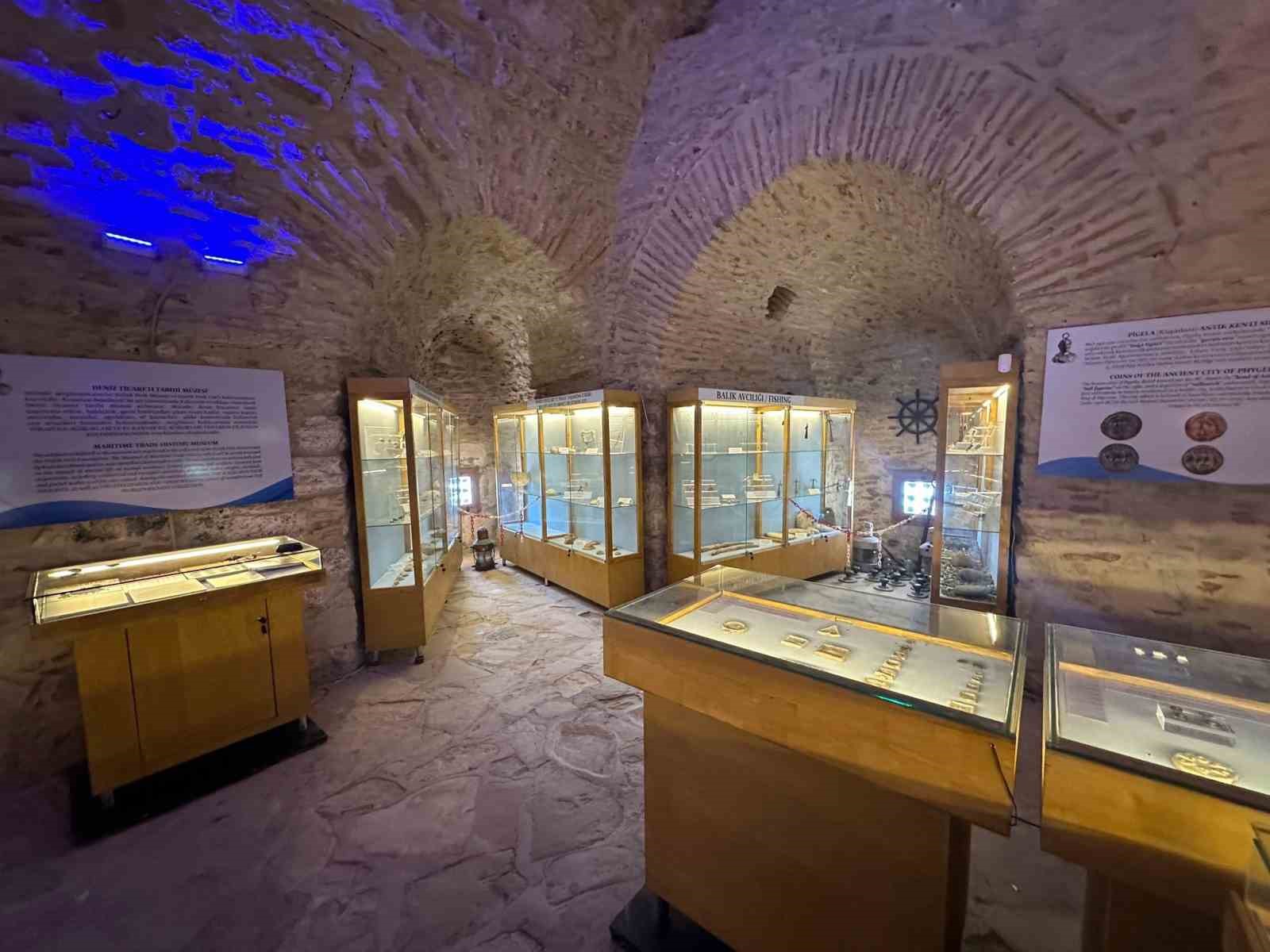 Kuşadası Deniz Ticaret Tarihi Müzesi’ne yoğun ilgi 