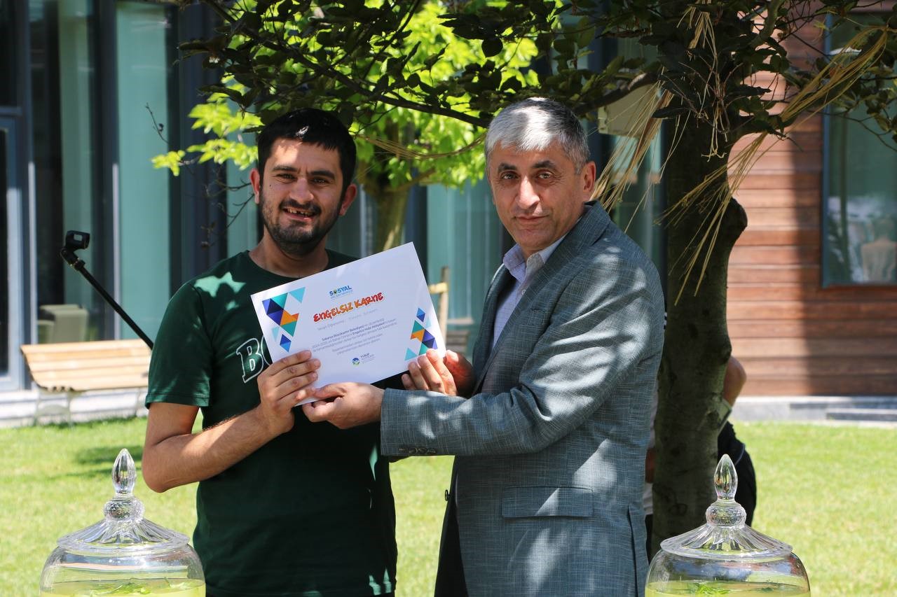 SGM öğrencilerinin karne sevinci: Engelsiz hobi atölyelerinde büyük heyecan 