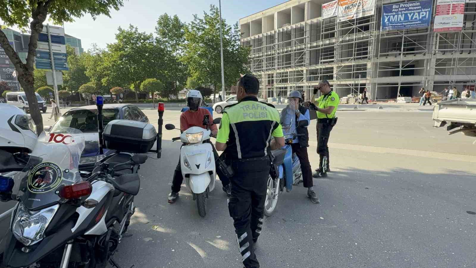 Motosiklet kullanımı artınca denetimler sıklaştırıldı