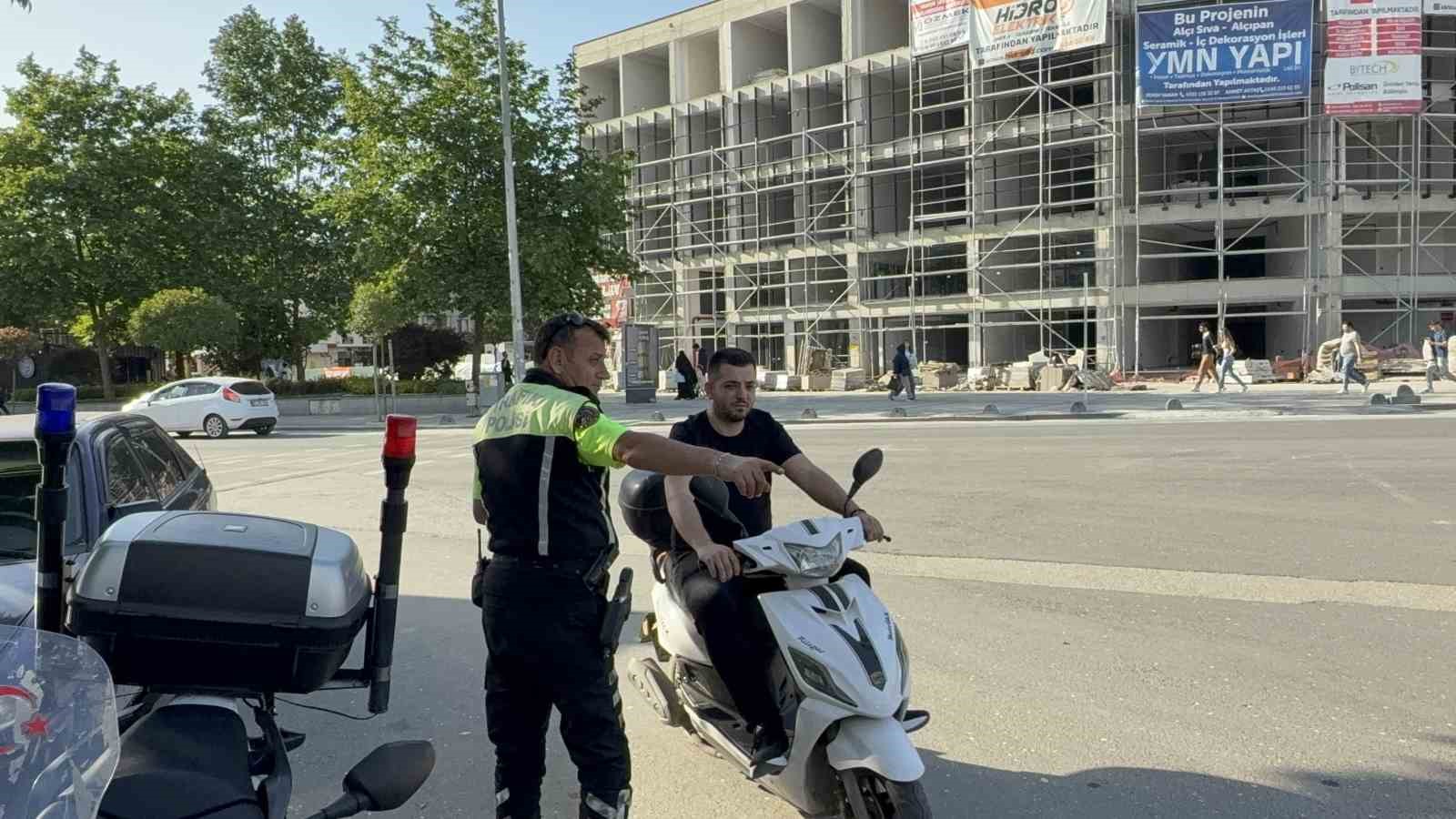 Motosiklet kullanımı artınca denetimler sıklaştırıldı 