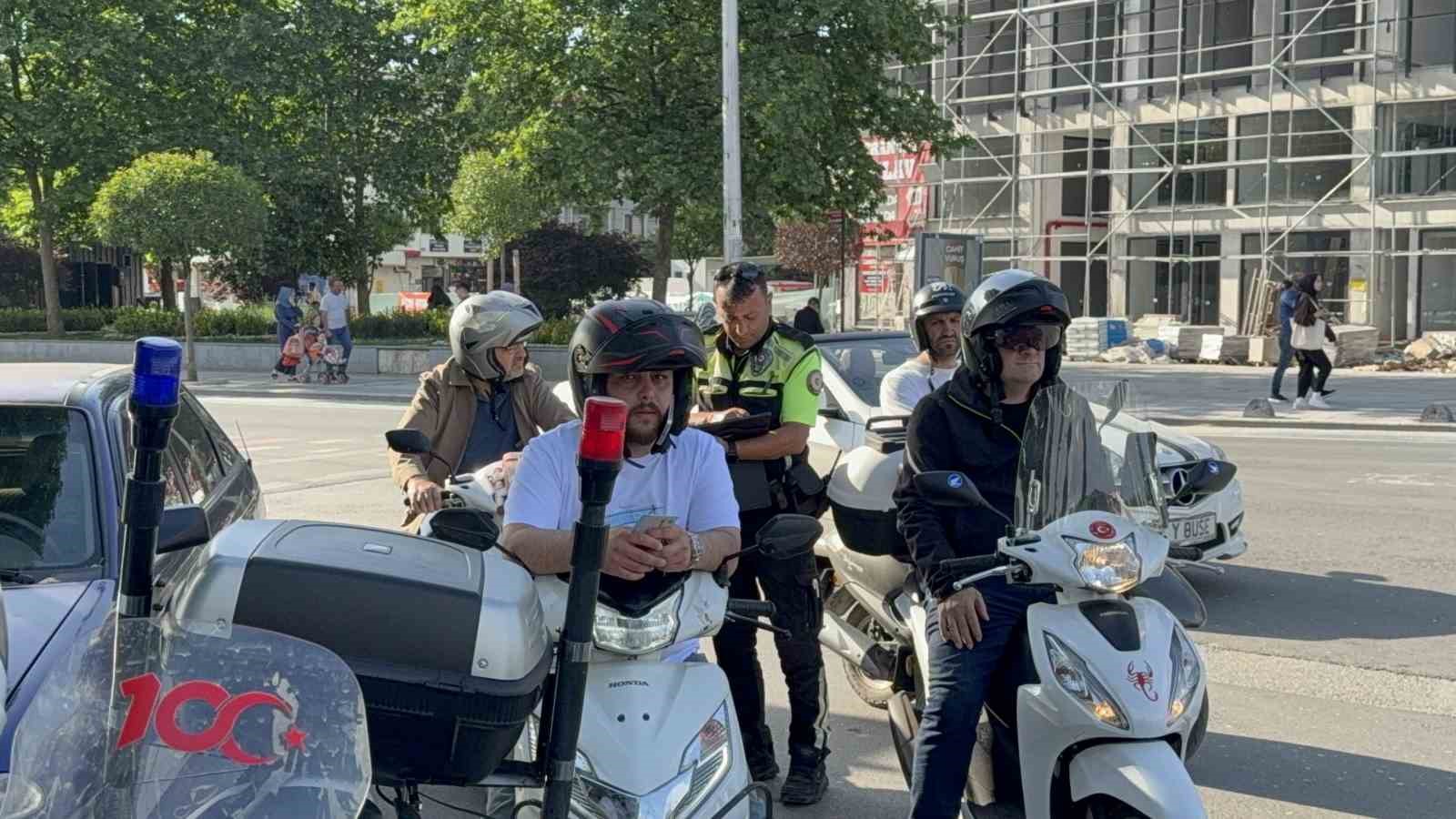 Motosiklet kullanımı artınca denetimler sıklaştırıldı 