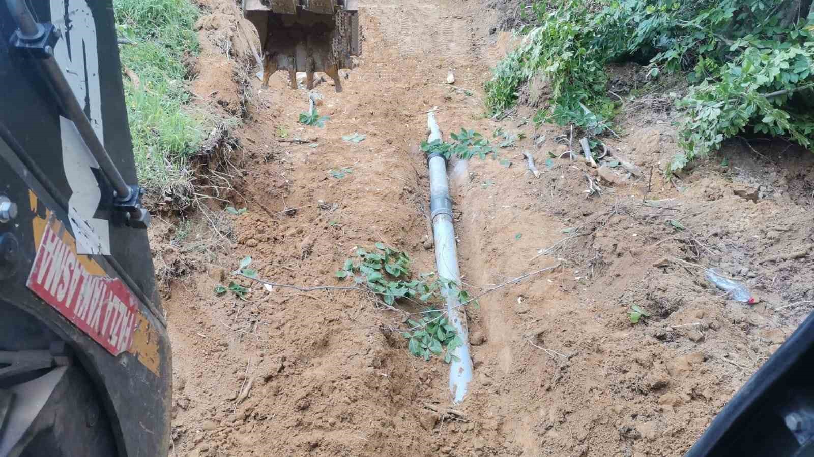 Düzce’de köylerde su arızalarına anında çözüm 