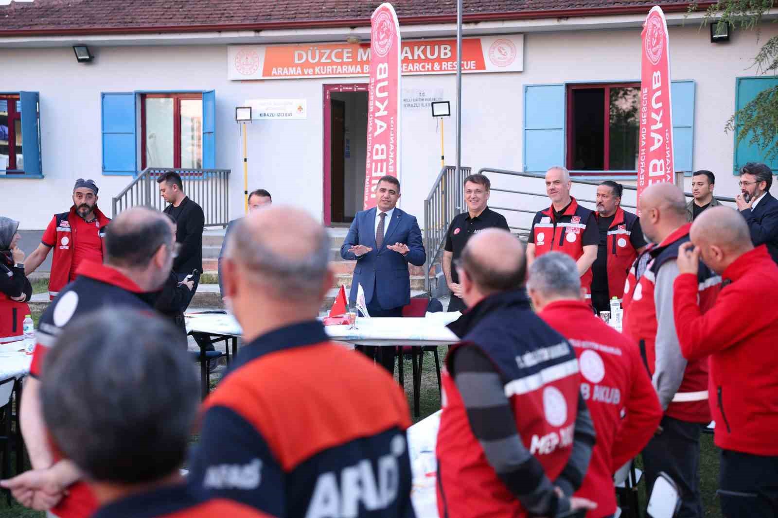 Arama kurtarma ekibi yeni binasına taşındı 
