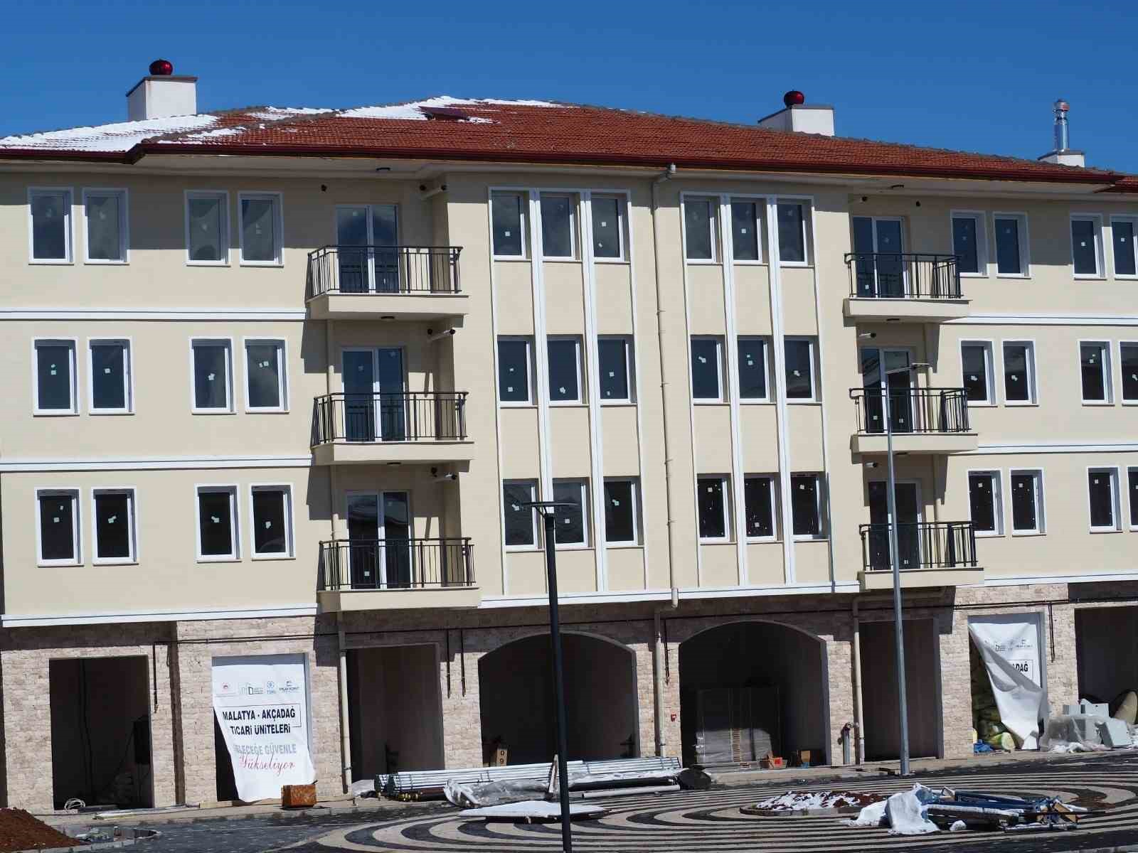 Akçadağ Çarşısı’nda teslimatlar başlıyor 