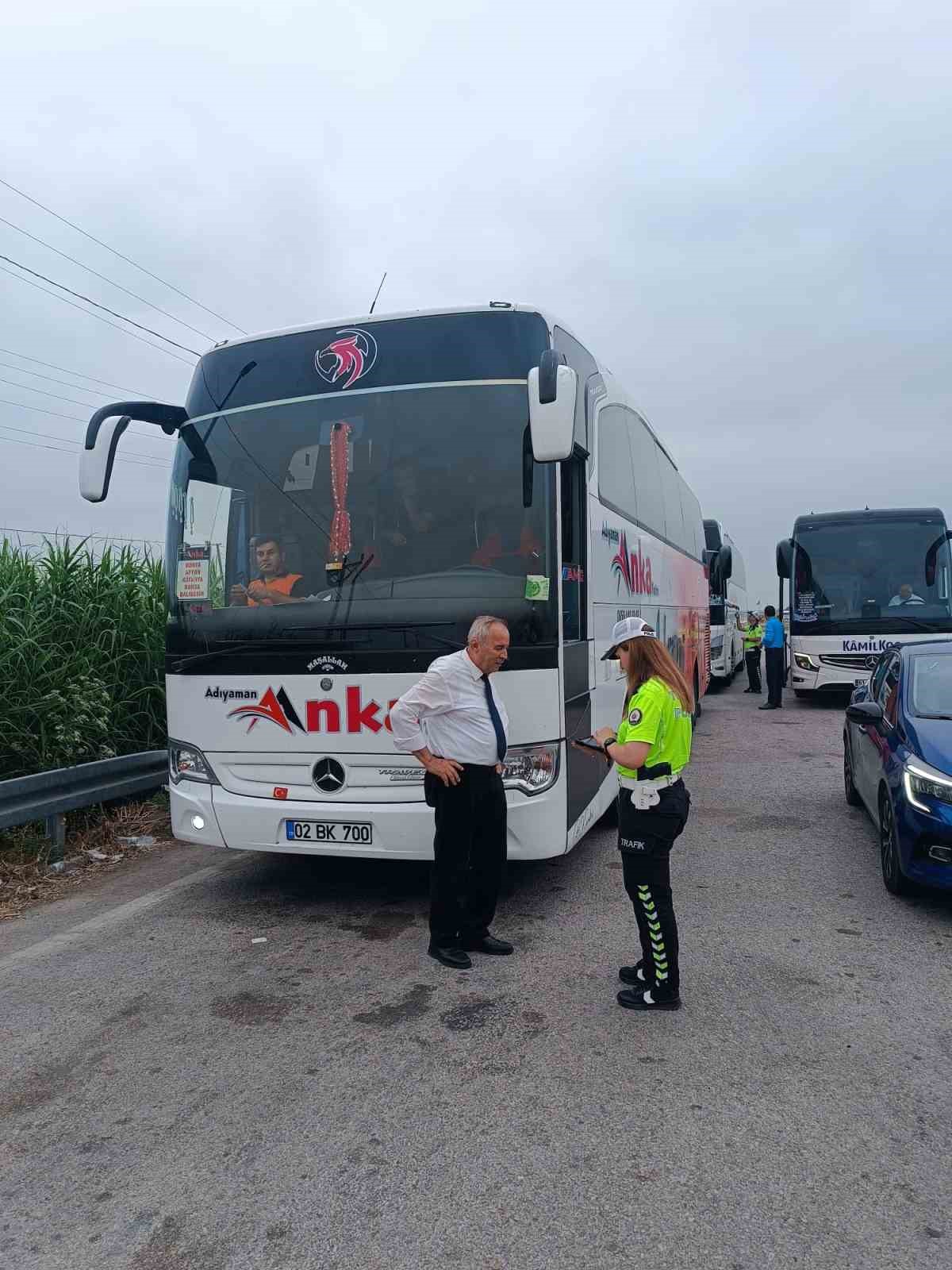 Yolcu otobüslerine sıkı denetim 