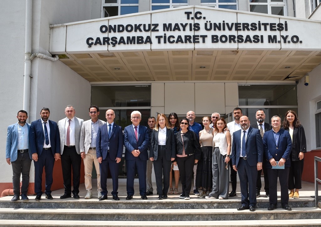 Rektör Aydın’dan Çarşamba MYO’ya destek vurgusu: 