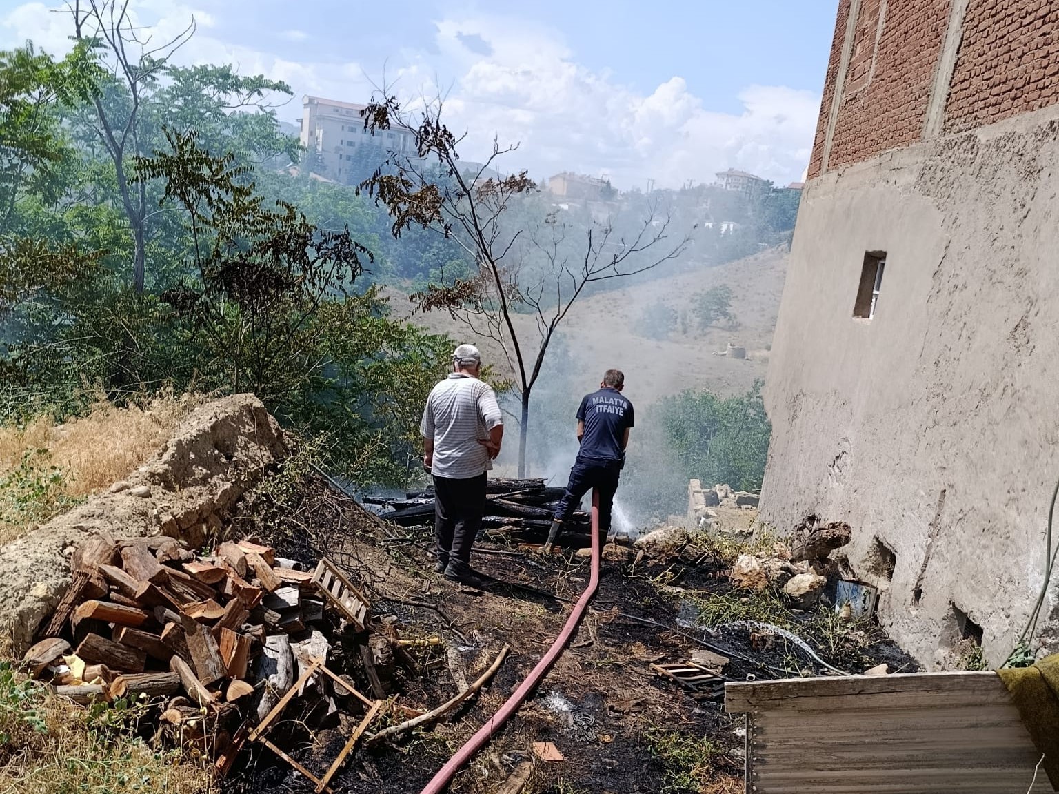 Malatya’da itfaiyeden yoğun mesai 