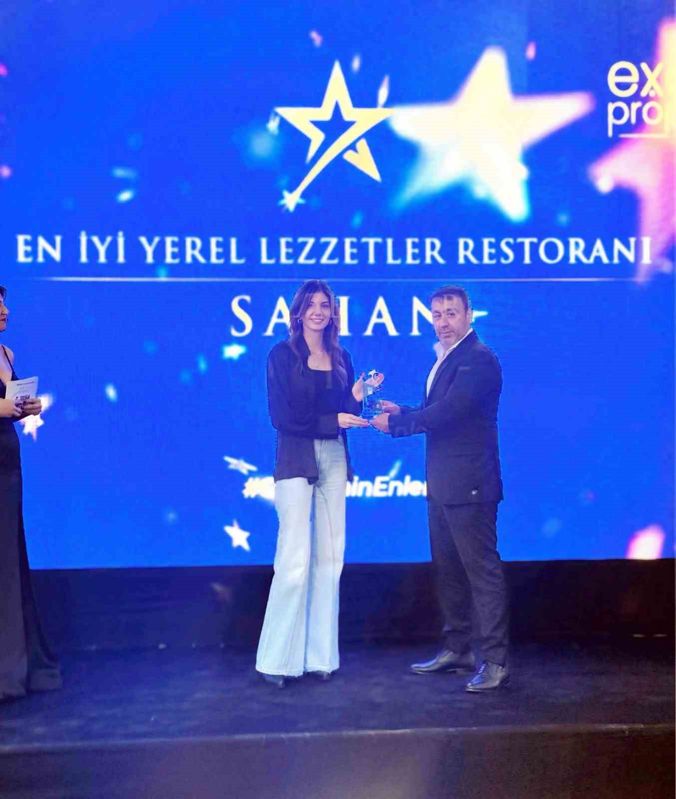 Gaziantep lezzetleri İstanbul’da zirvede: Sahan Restoran’a bir ödül daha 