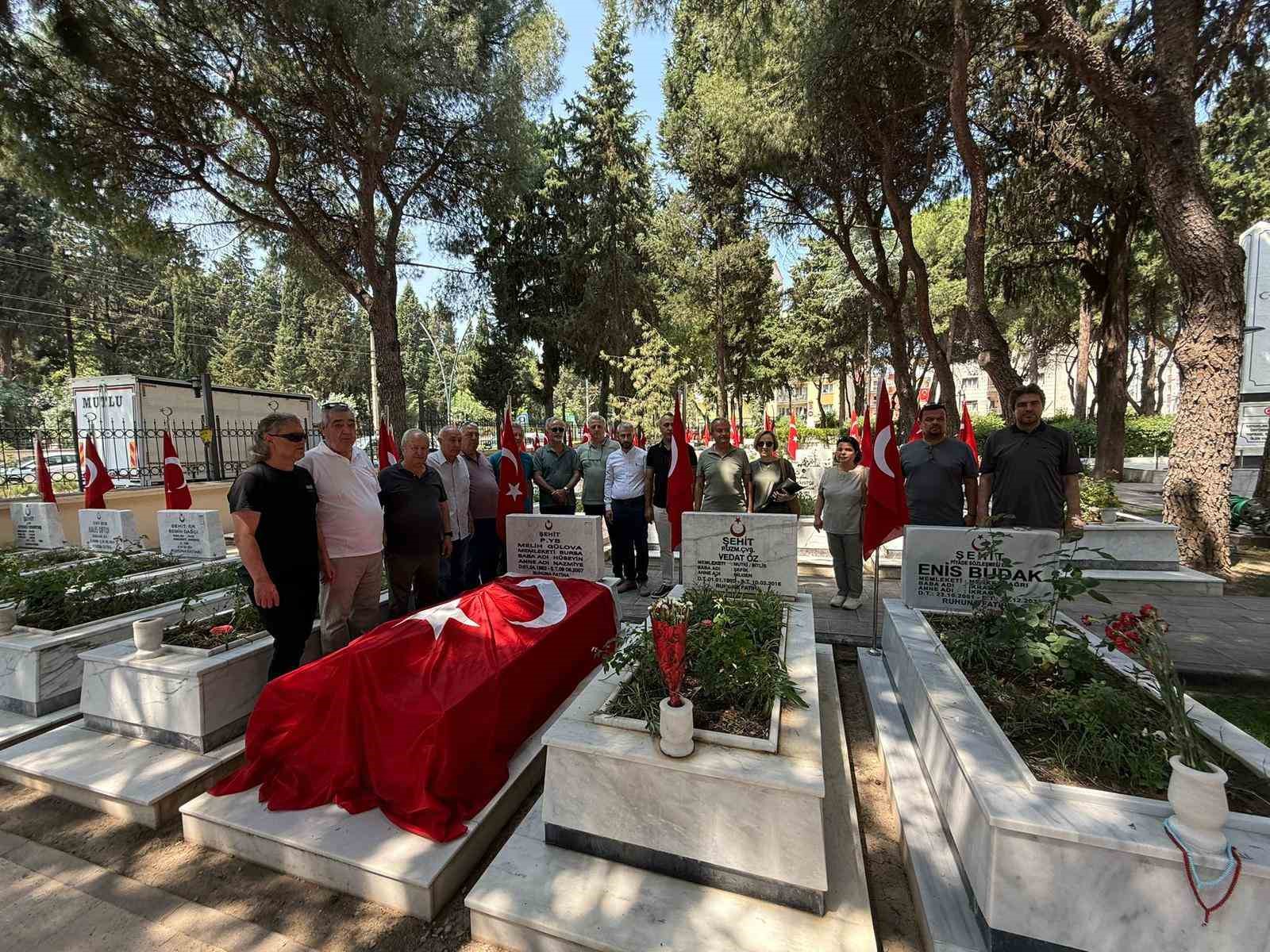 Yarbay Melih Gülova şehadetinin yıldönümünde Manisa’da anıldı 