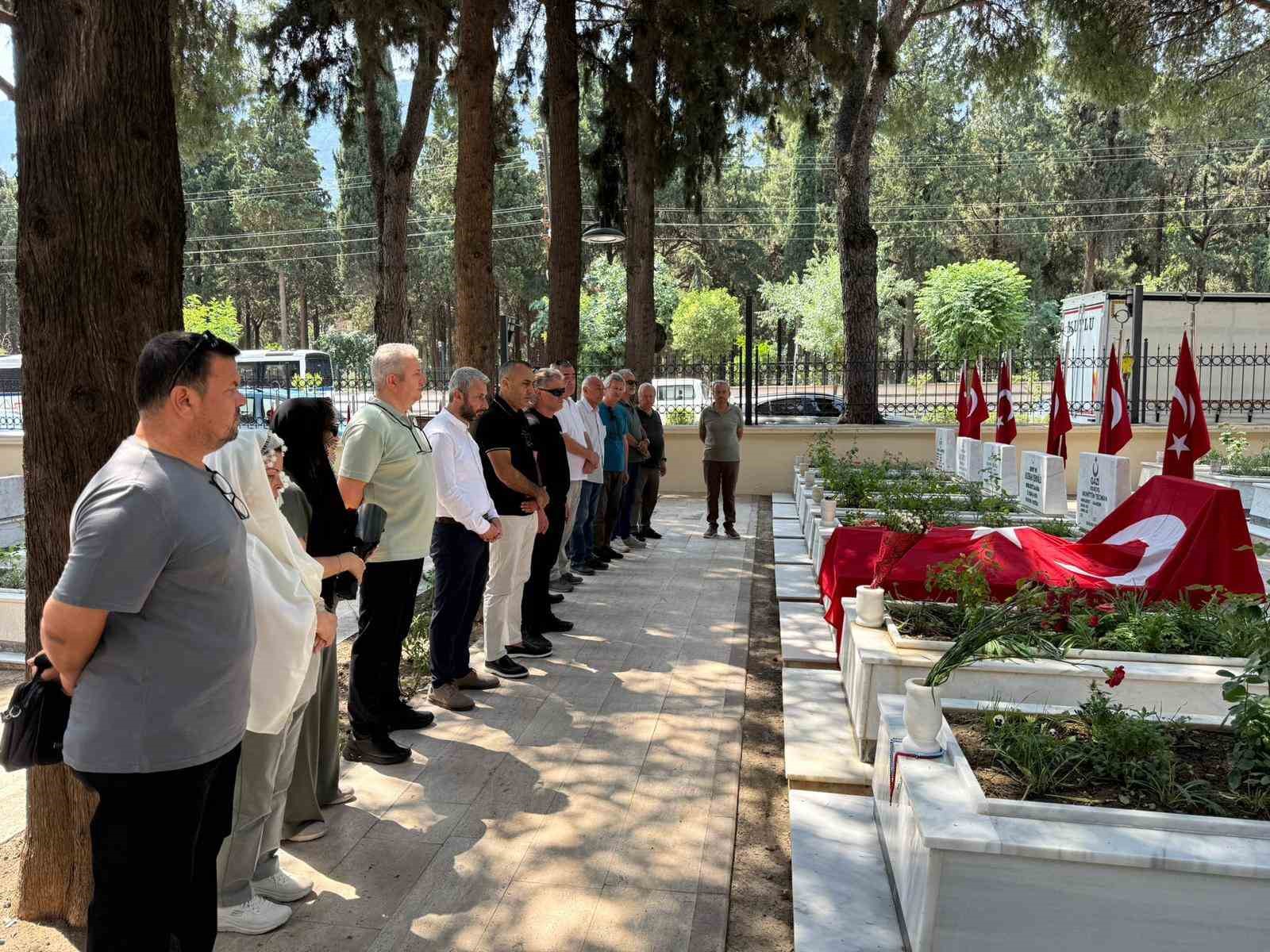 Yarbay Melih Gülova şehadetinin yıldönümünde Manisa’da anıldı 