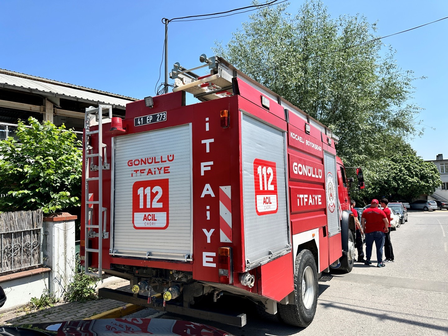 Gönüllü kahramanlara moral ziyareti 