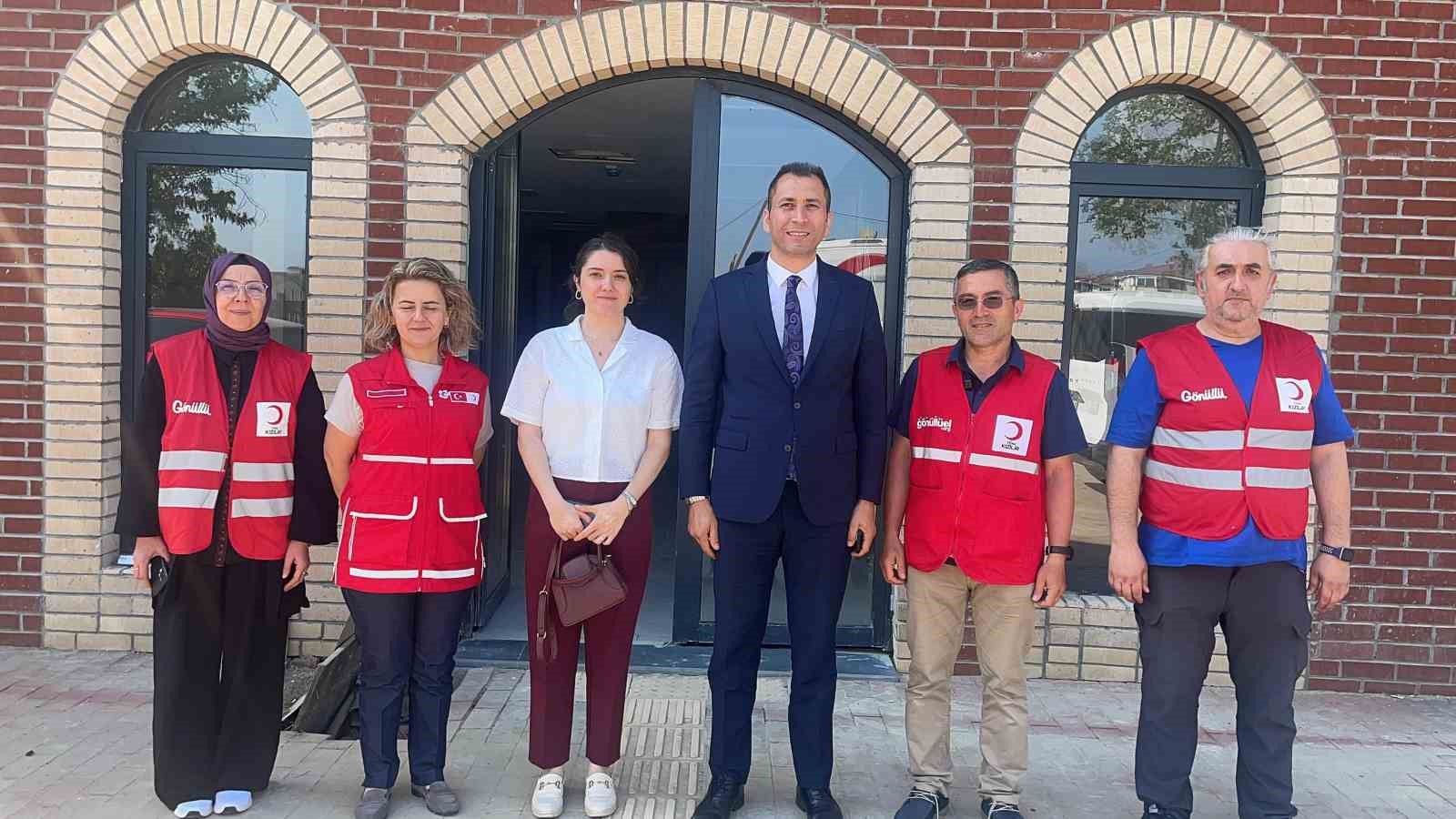 Kızılay Başkanı Yalçın’a hayırlı olsun ziyareti 
