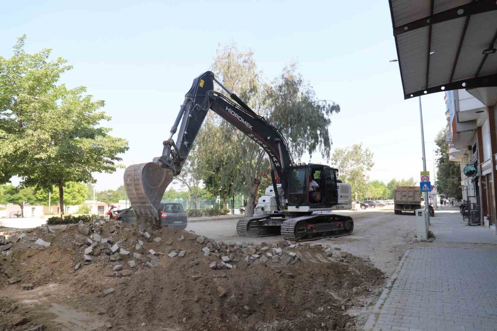 Turgutlu’nun sokakları bir bir yenileniyor 