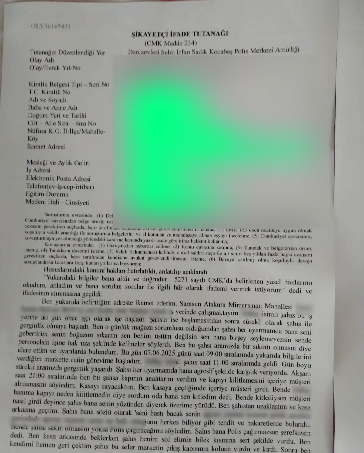 Market çalışanı kadınlar arasındaki tartışma şiddetle sonuçlandı: O anlar kamerada 