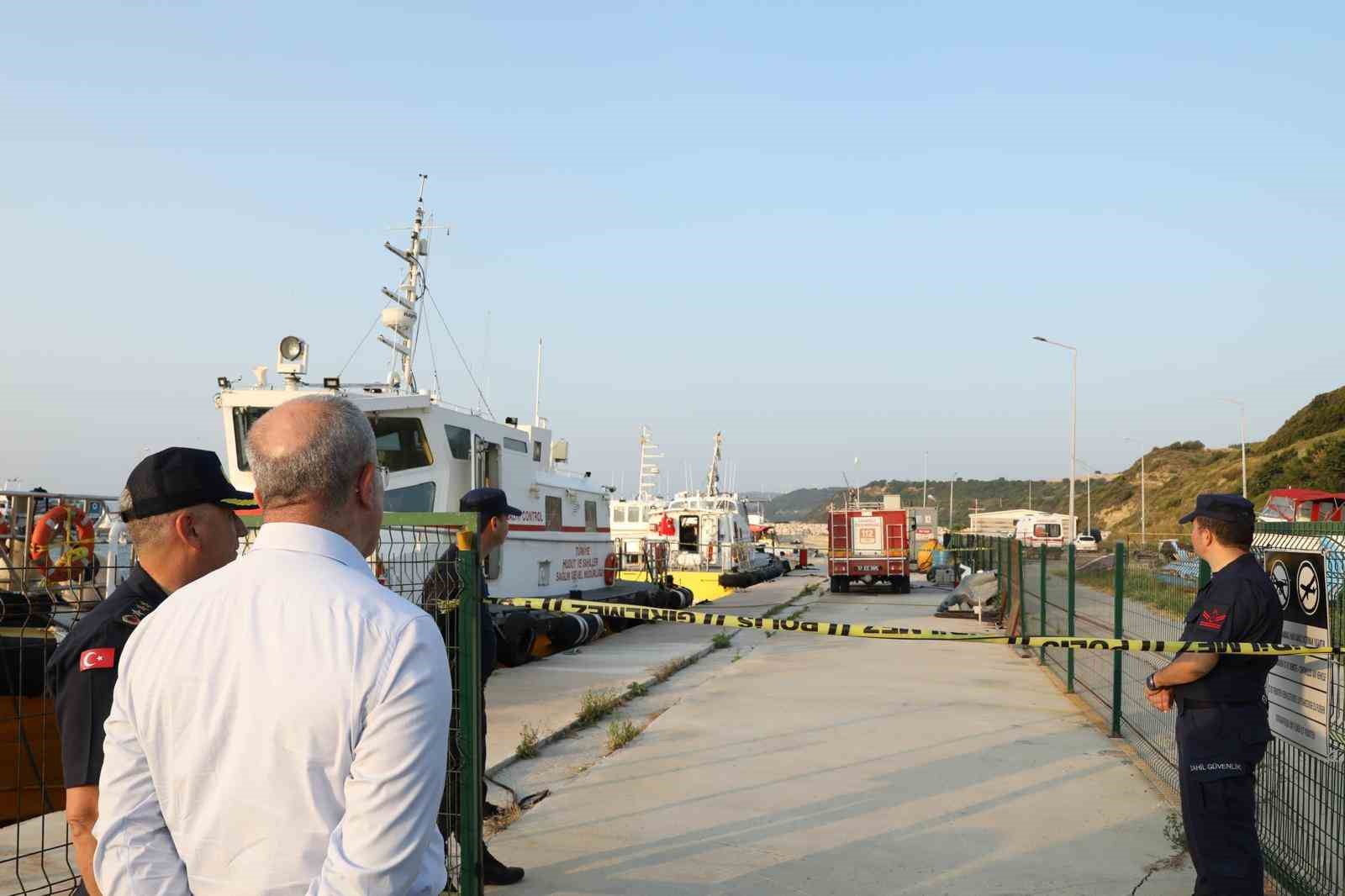 Vali Toraman, patlamanın yaşandığı olay yerinde incelemelerde bulundu 