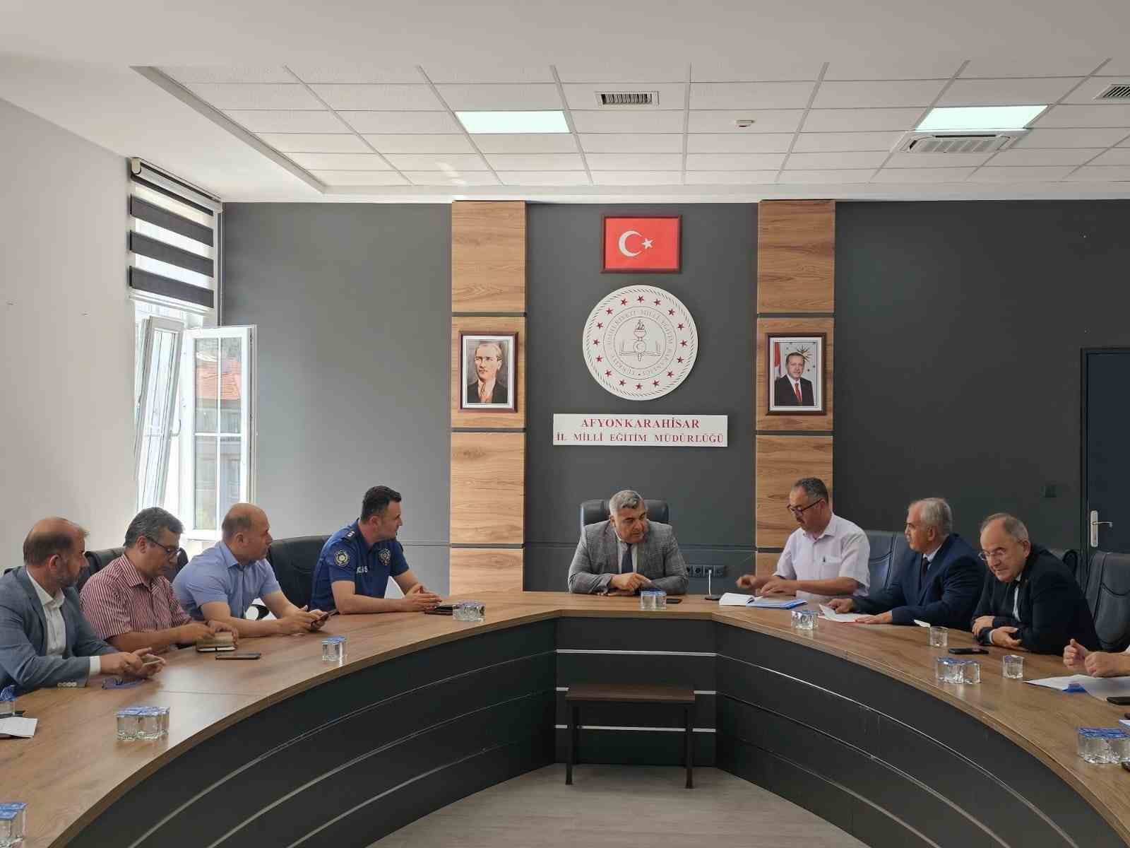 Afyonkarahisar’da 2025 LGS için hazırlıklar başladı