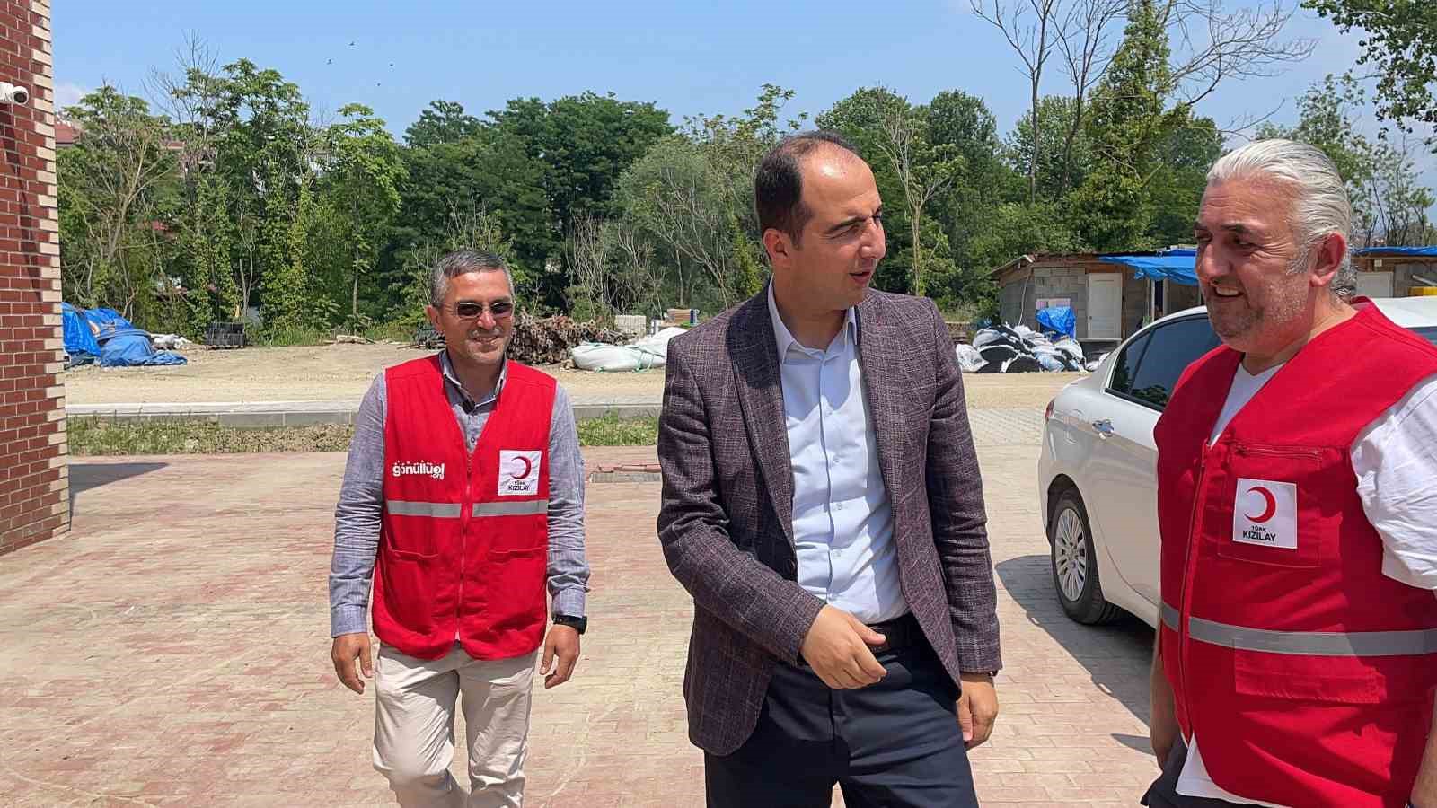 Vali Yardımcısı Uzan’dan Kızılay Başkanı Yalçın’a ziyaret 
